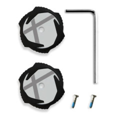 Apavu šņorēšanas ritenis Northwave SLW X-Dial white-black (2gab.)