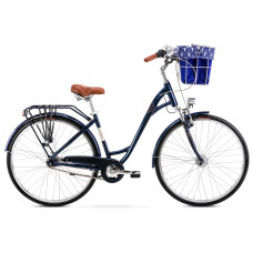Velosipēds Romet Art Deco LUX 2025 dark blue-18" / M Velosipēds Romet Art Deco LUX 2025 dark blue-18" / M