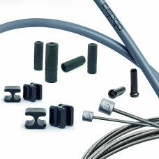 Pārnesumu trošu komplekts Capgo BL Doube(2x) stainless Shimano/Sram Road & MTB grey