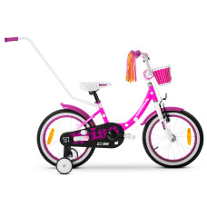 Velosipēds Tabou Miss CS 12 pink-white