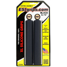 Stūres rokturi ESI Extra Chunky XL black Stūres rokturi ESI Extra Chunky XL black