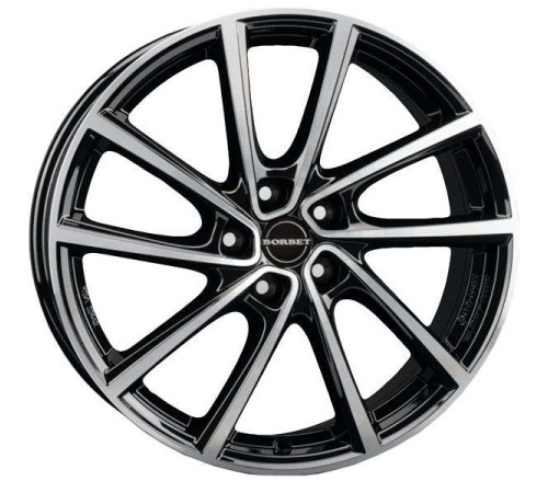 19" 5x108 Borbet V ET47.5 7J