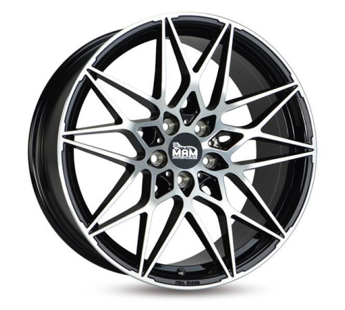 18" 5x120 MAM Leichtmetallräder B2 ET35 8J