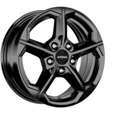 16" 5x130 Ronal CA1 JET BLACK ET68 6.0J