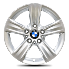 16" 5x120 BMW OEM Winter Wheel (with BMW logo) ET37 7.5J