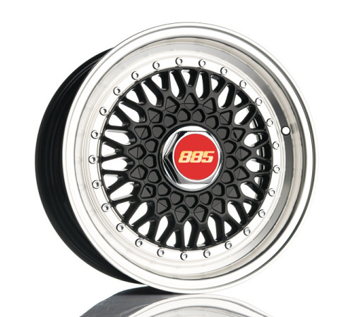 15" 4x108 885 Classic RS Black ET20 7J