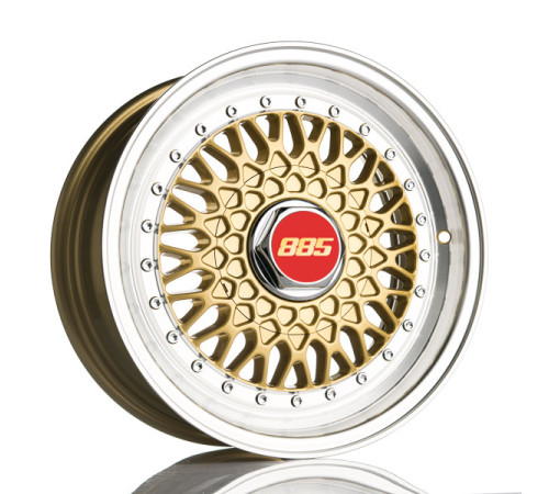 15" 4x114.3 885 Classic RS Gold ET20 7J