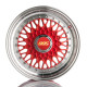 15" 4x100 885 Classic RS Red ET20 7J
