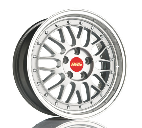 17" 4x100 885 LeMans Silver ET35 7.5J