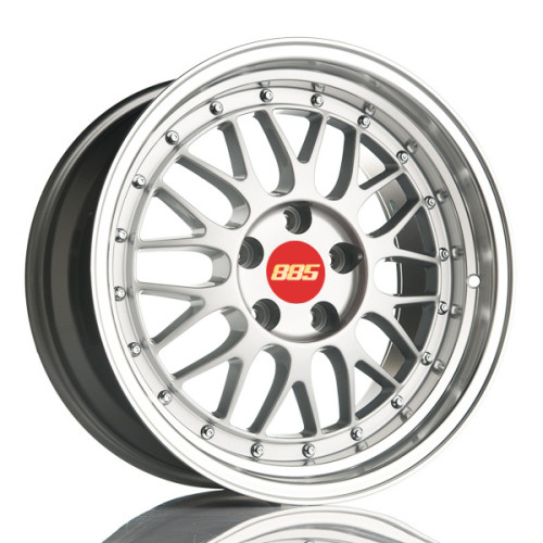 17" 5x120 885 LeMans Silver ET15 8.5J