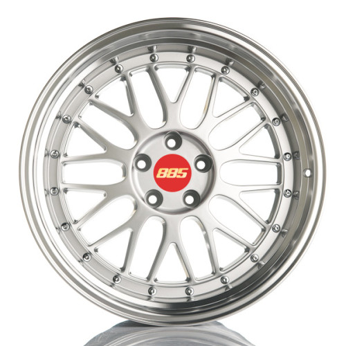 19" 5x120 885 LeMans Silver ET15 9.5J