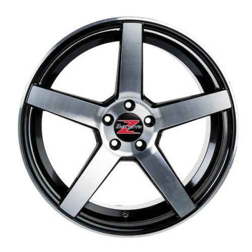 20" 5x120 Barzetta Tenente Black Polished ET35 8.5J