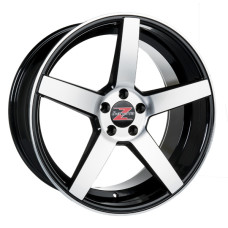 20" 5x120 Barzetta Tenente Black Polished ET35 8.5J