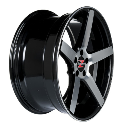 20" 5x120 Barzetta Tenente Black Polished ET35 8.5J