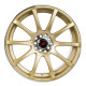 18" 5x114.3 Barzetta GTR Gold ET40 7.5J