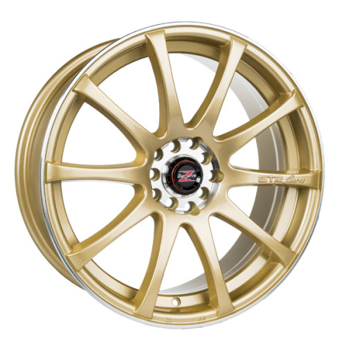 18" 5x114.3 Barzetta GTR Gold ET40 7.5J