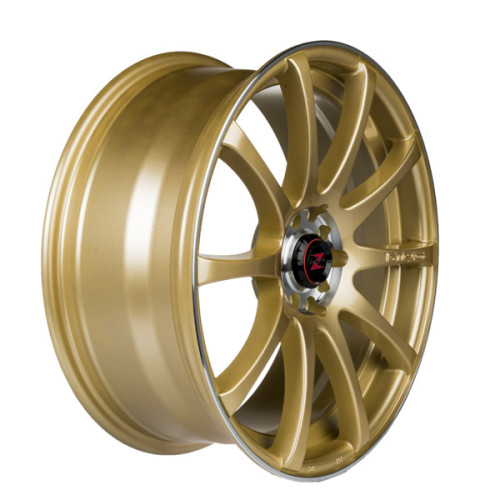 18" 5x114.3 Barzetta GTR Gold ET40 7.5J
