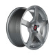 19" 5x108 Barzetta Inverno Silver ET40 8.5J