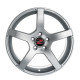 19" 5x108 Barzetta Inverno Silver ET40 8.5J