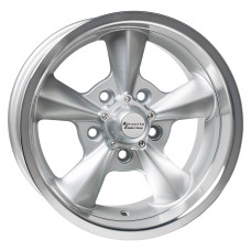 14" 5x114.3 Barzetta America Silver LipPolish ET0 6J