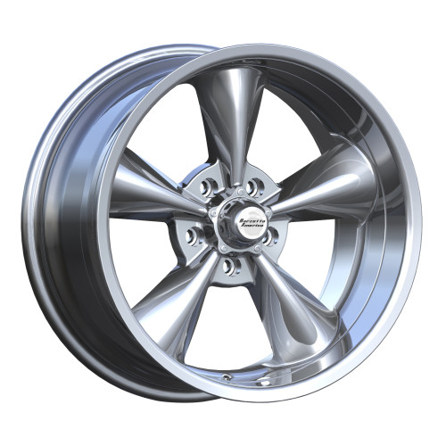 15" 5x127 Barzetta America Titanium LipPolish ET0 8J