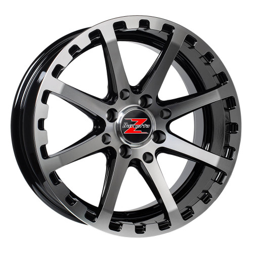 16" 4x156 Barzetta ATV Black Polished ET10 7J