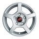 14" 4x100 Barzetta Carrello Silver ET30 5.5J