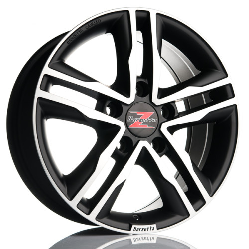 17" 5x112 Barzetta Cavallo BlackPolish for vans ET50 7.5J