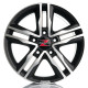 17" 5x112 Barzetta Cavallo BlackPolish for vans ET50 7.5J