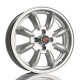 15" 4x100 Barzetta Classic Rally Silver ET18 5.5J