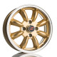 15" 4x114.3 Barzetta Classic Rally Gold ET20 5.5J