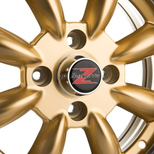 15" 4x114.3 Barzetta Classic Rally Gold ET20 5.5J