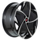 19" 5x114.3 Barzetta Elettrico Black Polished Electric Car ET35 8.0J