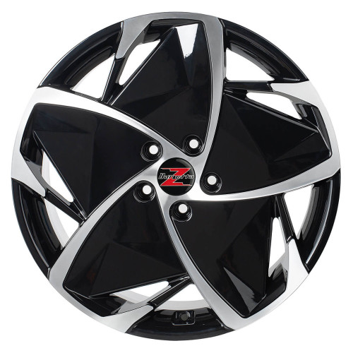 19" 5x114.3 Barzetta Elettrico Black Polished Electric Car ET35 8.0J