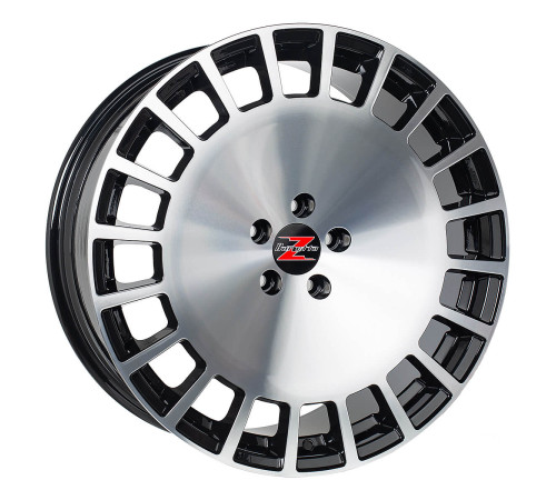 20" 5x108 Barzetta Glorioso Black Polished ET40 8.5J