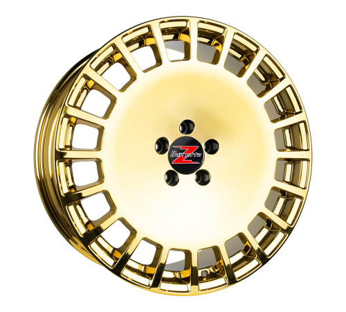 20" 5x108 Barzetta Glorioso Gold Chrome ET40 8.5J