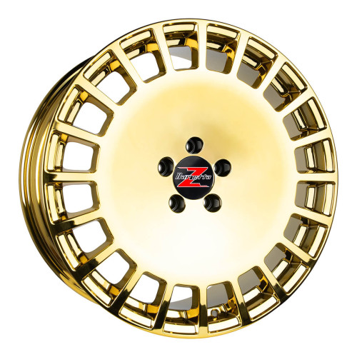 20" 5x108 Barzetta Glorioso Gold Chrome ET40 8.5J