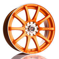 17" 5x114.3 Barzetta GTR Raceorange ET40 7J