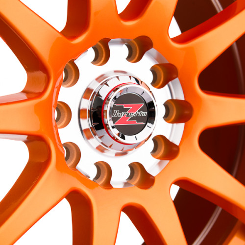16" 4x114.3 Barzetta GTR RaceOrange ET38 7J