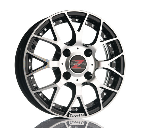 14" 4x100 Barzetta Piccolo BlackPolish ET10 4.5J