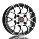 14" 4x100 Barzetta Piccolo BlackPolish ET10 4.5J