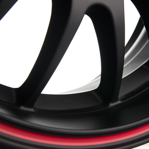 17" 4x114.3 Barzetta Player Black ET40 7.5J