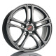 17" 5x112 Barzetta RR8 Titanium ET45 7.5J