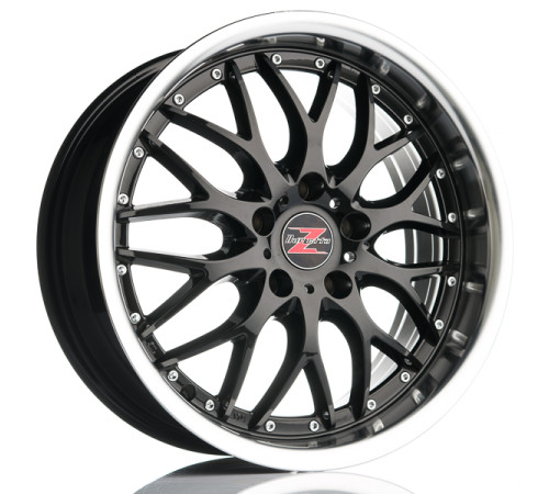 17" 5x100 Barzetta Tendenza Black ET35 7.5J