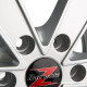 16" 6x130 Barzetta Toro Silver for vans ET60 7J