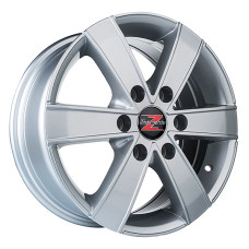 18" 6x130 Barzetta Toro Silver for vans ET50 8J