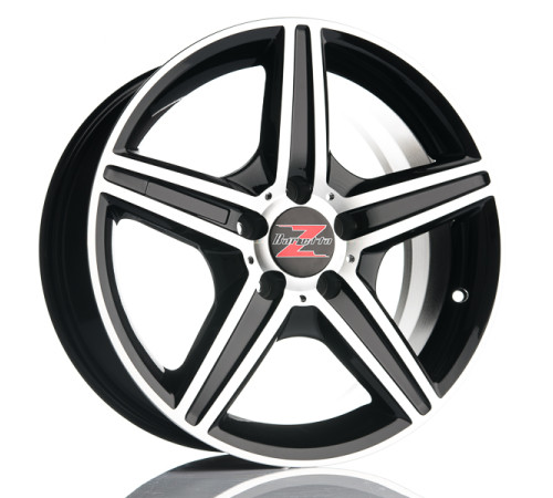 16" 5x112 Barzetta Zanardi BlackPolish ET38 7.5J