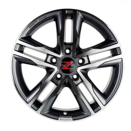 17" 5x120 Barzetta Cavallo Titanium Polished for vans ET40 7.5J