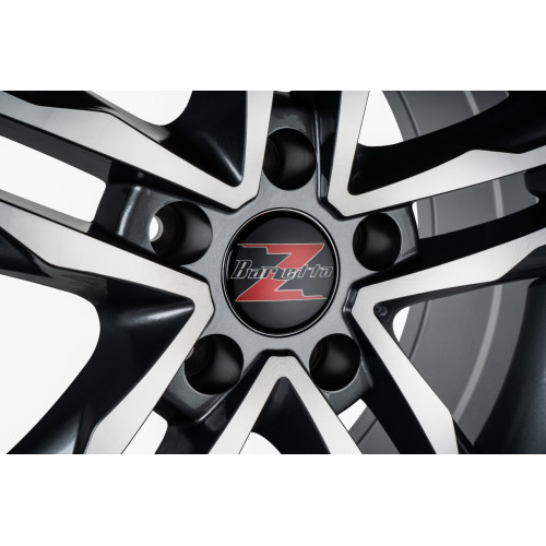 17" 5x120 Barzetta Cavallo Titanium Polished for vans ET40 7.5J