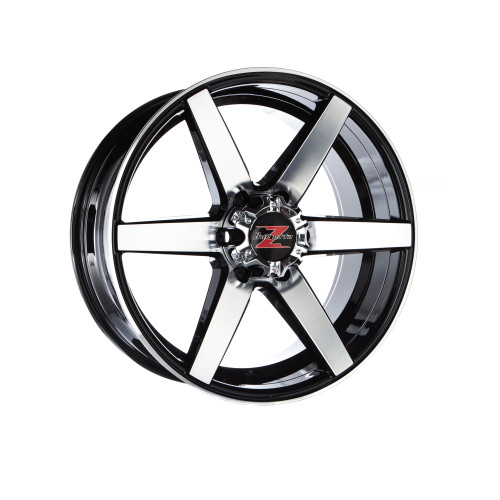 20" 6x139.7 Barzetta Terreno BlackPolish ET10 9J